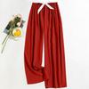 Women's Casual Fashion Sleep Pants Loungewear Pants Wearable As Outerwear High-Waisted Pants