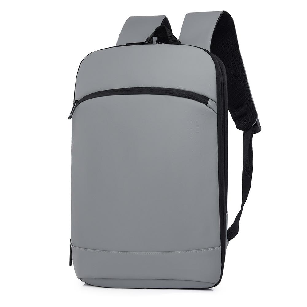 

Thin backpack, business backpack, high-end men s expandable computer commuter bag, large-capacity textured schoolbag, women s 28*6*44 світло-сірого кольору