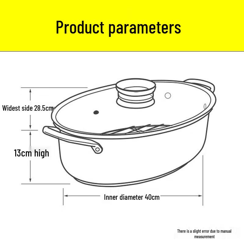 COOKER KING Large Capacity Multi-functional Non-stick Induction Cooker