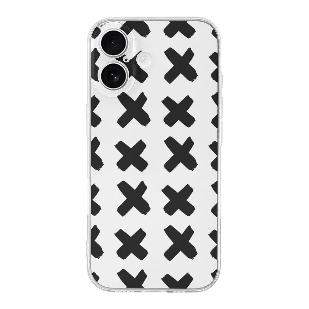 1 sztuka Etui TPU na telefon z serii iPhone 17 Ochronne Przezroczysty Design, Ochrona na co dzień