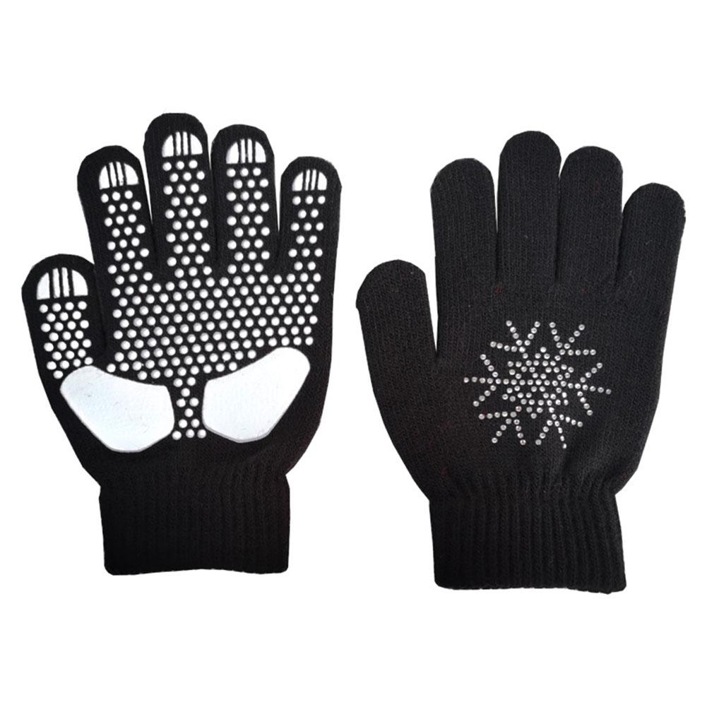 Cotton Lining Ice Skating Gloves Ski Gloves Easy To Pack