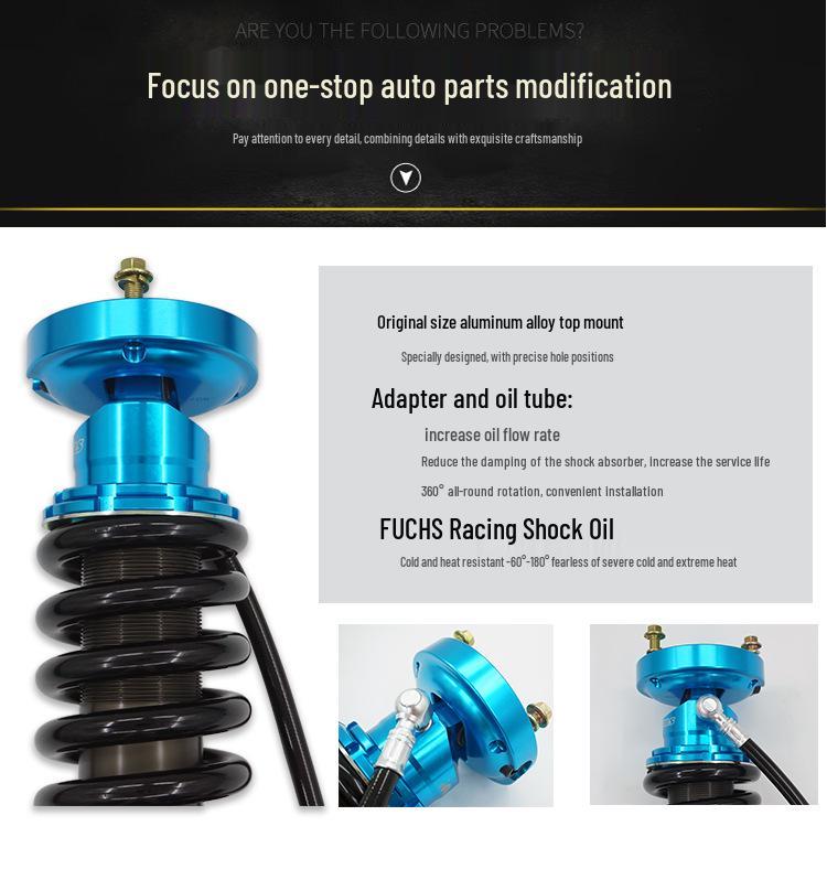 Auxiliary Shock Absorber Bracket for Tank 300 and Great Wall Cannon Off-road Trucks