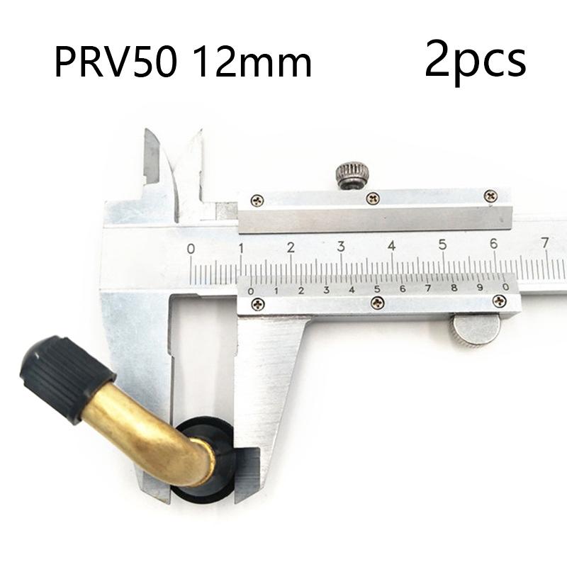 2 Stück Pvr 70/60/50/40 Motorroller Snap-In/Schraub-Metall-Reifenventil 90-Grad-Gummi-Winkelventil Moto Elektroroller Fahrrad