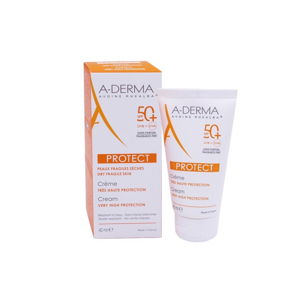 

Aderma Sun Protect Крем без отдушек SPF50 40 мл