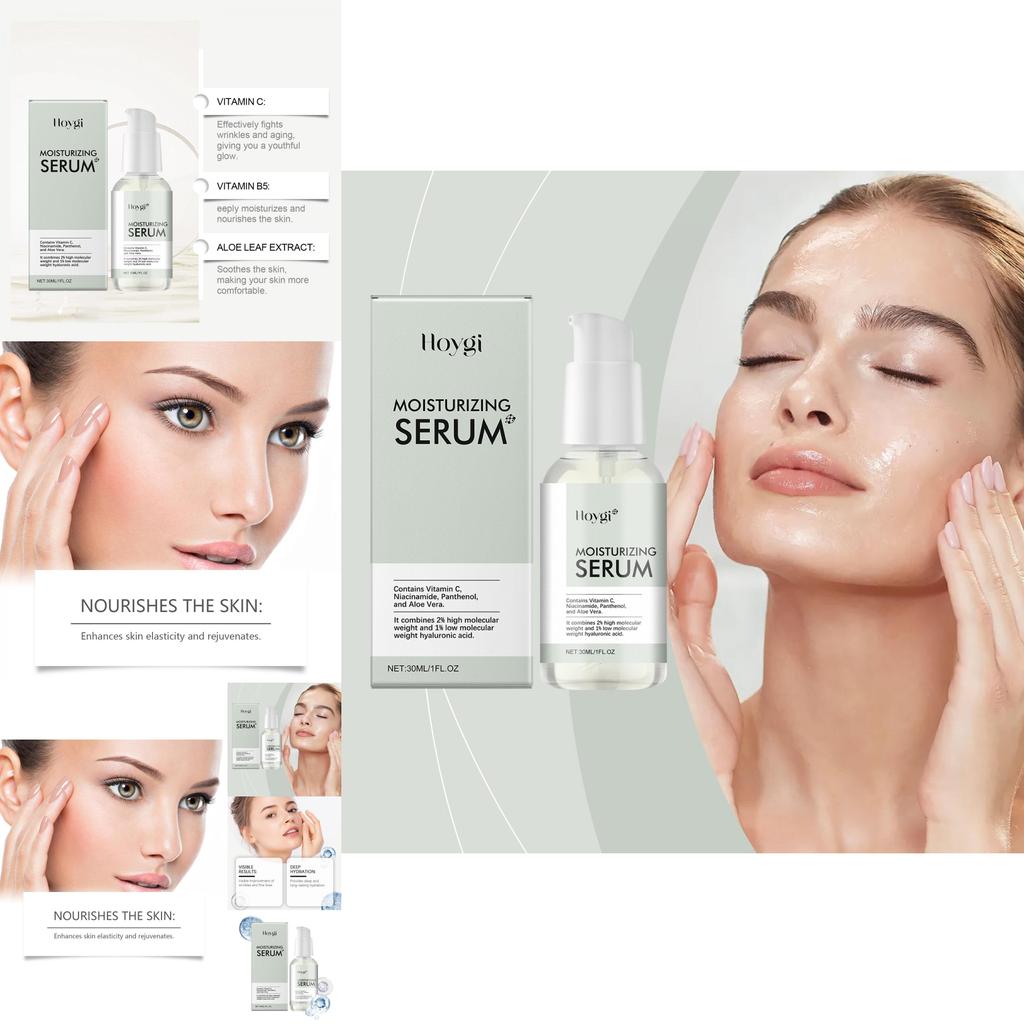 Hoygi Moisturizing Essence Serum For Radiant Skin Hydrating Brightening Formula 30ml