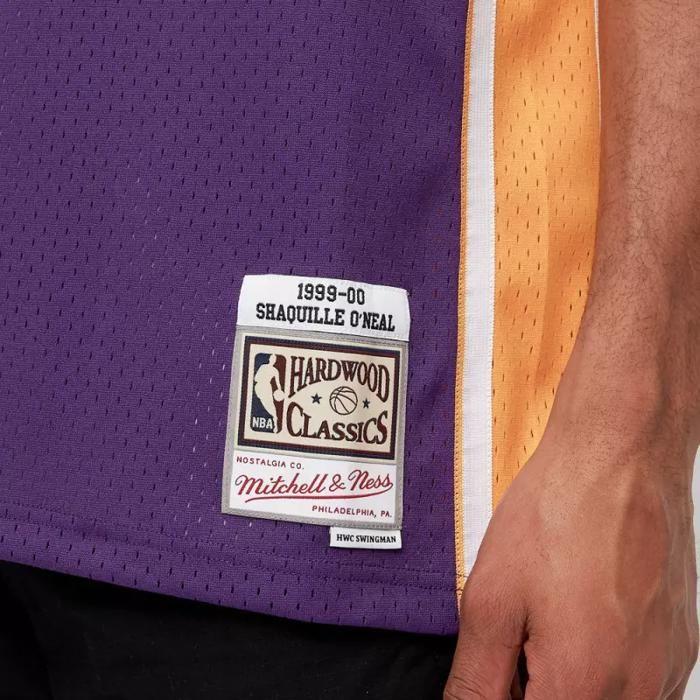 Maillot NBA - Mitchell &amp; Ness - Shaquille O'Neal - Los Angeles Lakers - 1999-00 - Violet