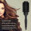 Ceramic Hair Styling Brush with Nylon Bristles - Heat-Resistant Curling Brush