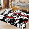 1pc Naruto Characters Collage Carpet for Playroom Bedroom Living Room Sofa Home Decor,kids Game Area Rug Non-slip Floor Mat Y723120