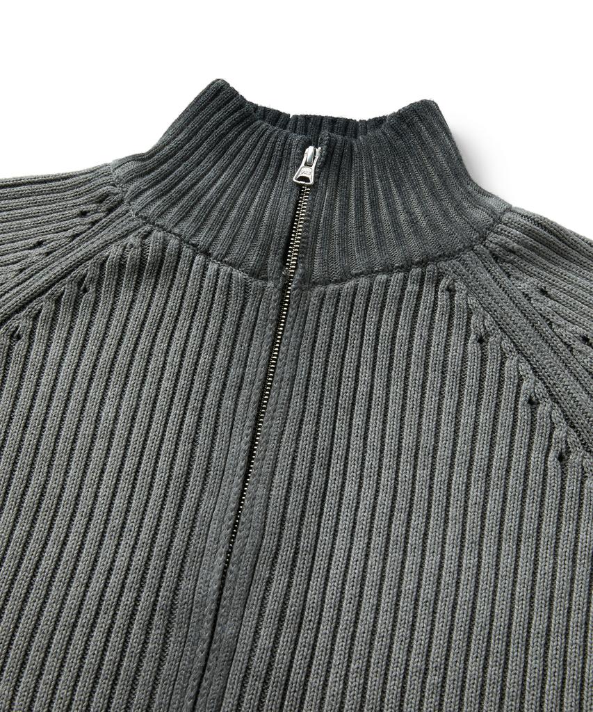 MMIC Musk Zip-Up Knit (Black)