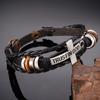 Fashion Popular Simple Handmade Multi-layer Bracelet Cross Sex Men's Bracelet Adornment Holiday Gift