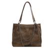 Stylish Spring Large Capacity Chain Tote Bag For Women 2024 Trendy Shoulder Bag In Black Gray And Brown