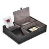 Household Storage Tray PU Leather Desktop Organizer Versatile Storage Organizer  Coffee Table