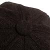 Men's Wool Felt Newsboy Cap: Herringbone Octagonal Beret for Fall/Winter