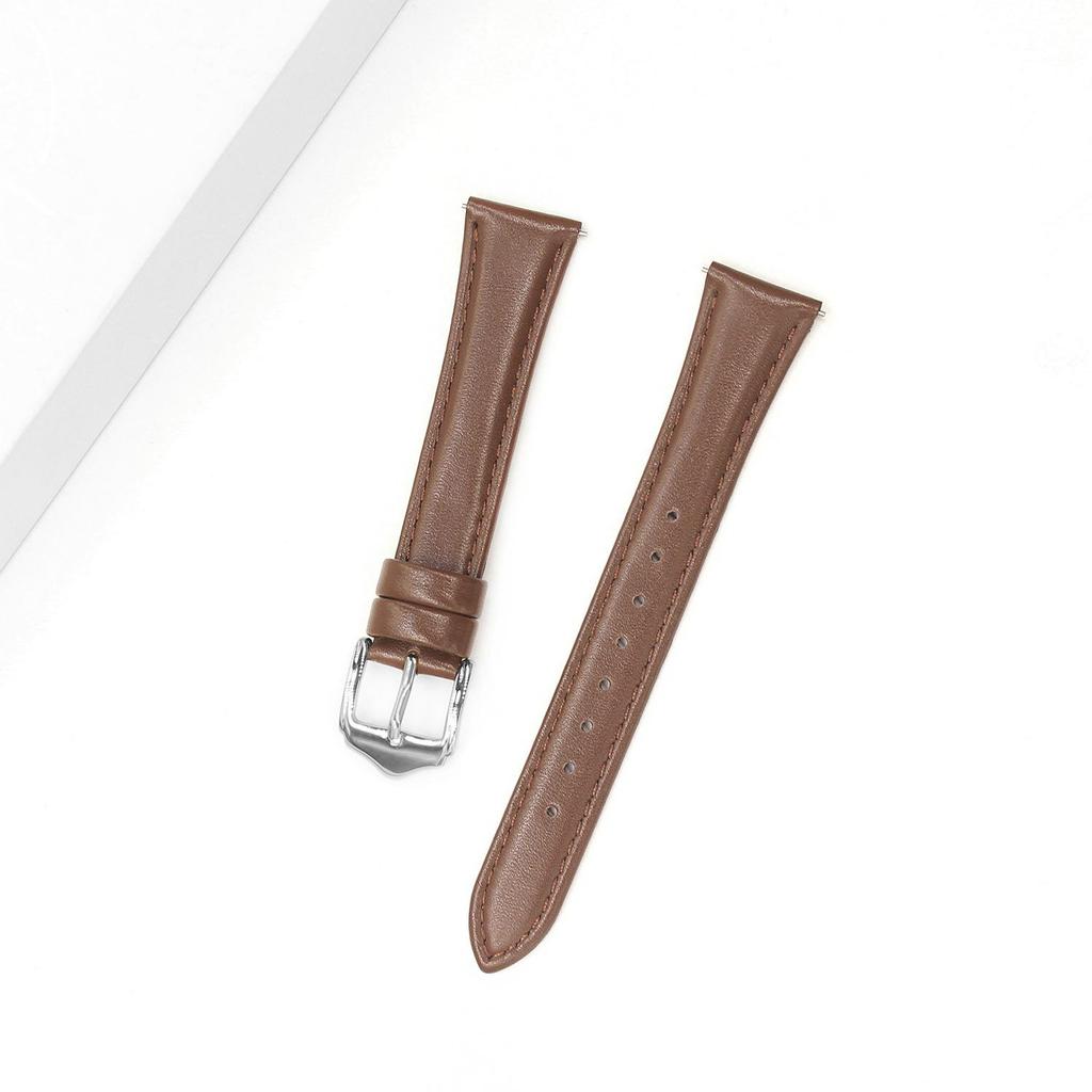 Cinturino da Donna in Pelle di Mucca a Vita Sottile per Serie Huawei Watch GT 18mm/20mm/22mm.