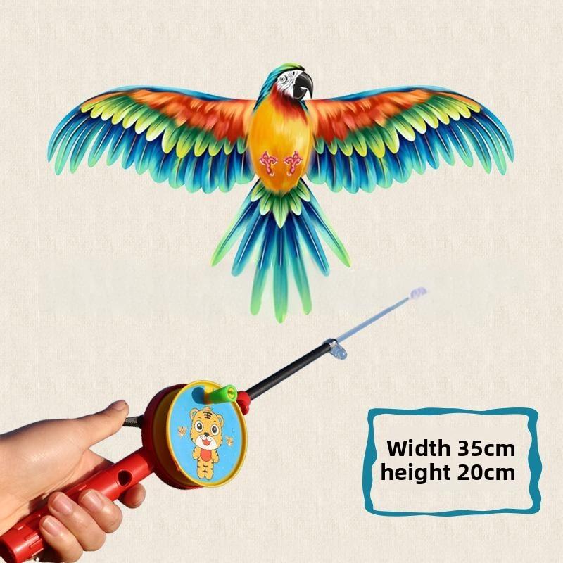 Swallow Plastic Eagle Bird Kite With Movable Wings For Kids Outdoor Fun Toys
