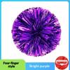 Pompon Multicolori Gioco per Bambini da 5/6 Pollici Palla Tifo per Animali da Compagnia Accessori 'Forza!' Economici Pratici Decorazioni per Festa di Cheerleading Danza Concerto