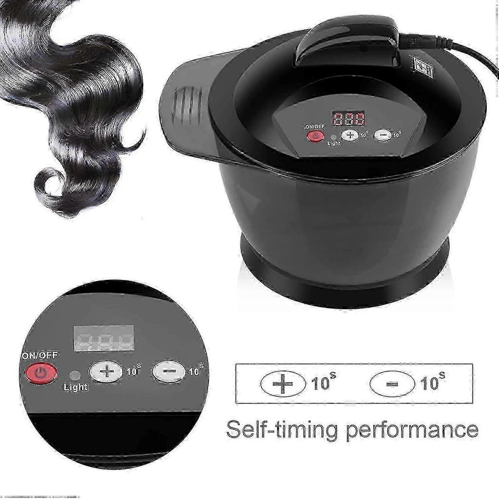 Elektrische Haarfärbemischschale mit LED-Anzeige für Friseure und Stylisten