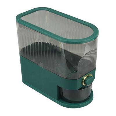 Rice Dispenser PET PP Sealed Grain Bucket Dry Food Storage Container with Measuring Cup for Kitchen