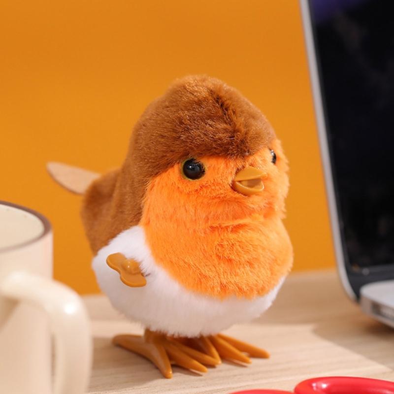 Jumping Robin Wind Up Toy Bird Jumping Clockwork Toy for Kids Classroom Gifts Birthday Parties Favor Goody Bag Filler