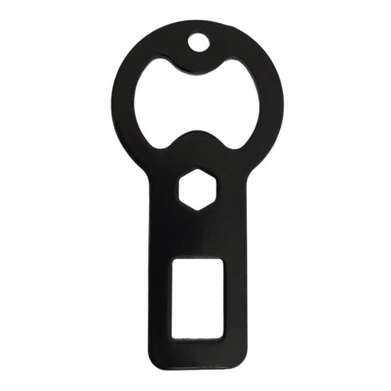 Portable Bottle Opener with Keychain & Lanyard Stainless Steel Beer Bottle Opener Stylish 1pc