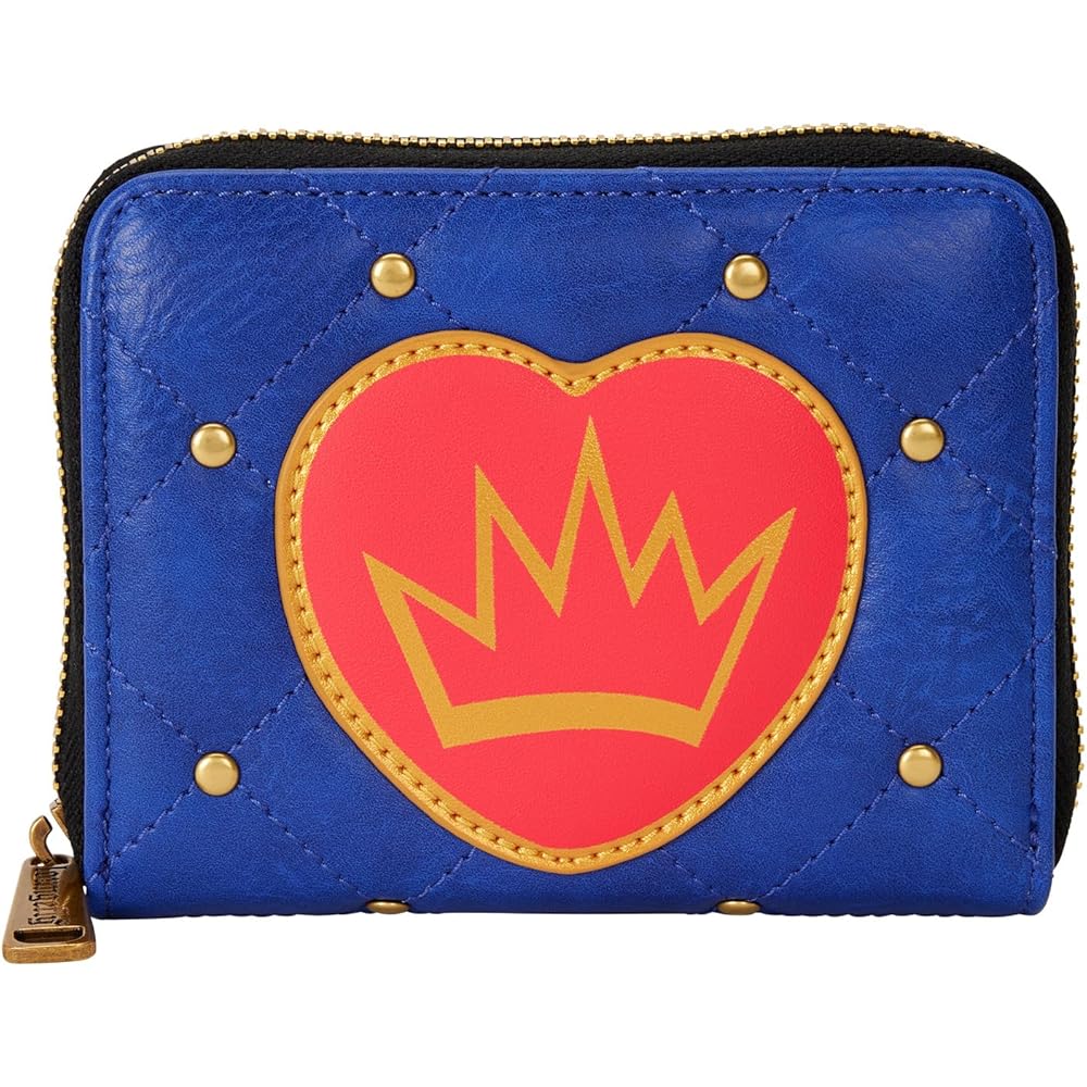 Loungefly Disney Descendants Evie Cosplay Zip Around Wallet Multi-Color