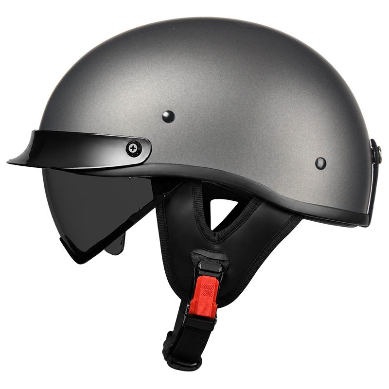 Hot Selling Motorcycle Helmet Half Face bicycle Motorcycle Helmet Detachable Cotton Lining Summer Half Helmet Factory Wholesale