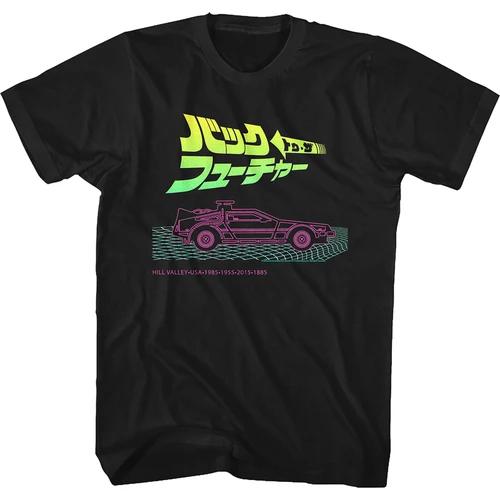 Back To The Future Vintage Car GRAPHIC T Shirt for Men Camiseta Summer Short Sleeve T Shirts Back To Future Tee Tops Streetwear