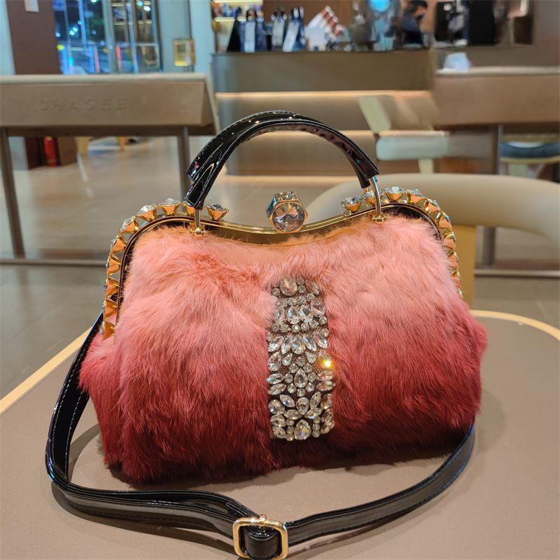 Leather Handbag Women's Bag New Autumn and Winter Fashion Versatile Temperament