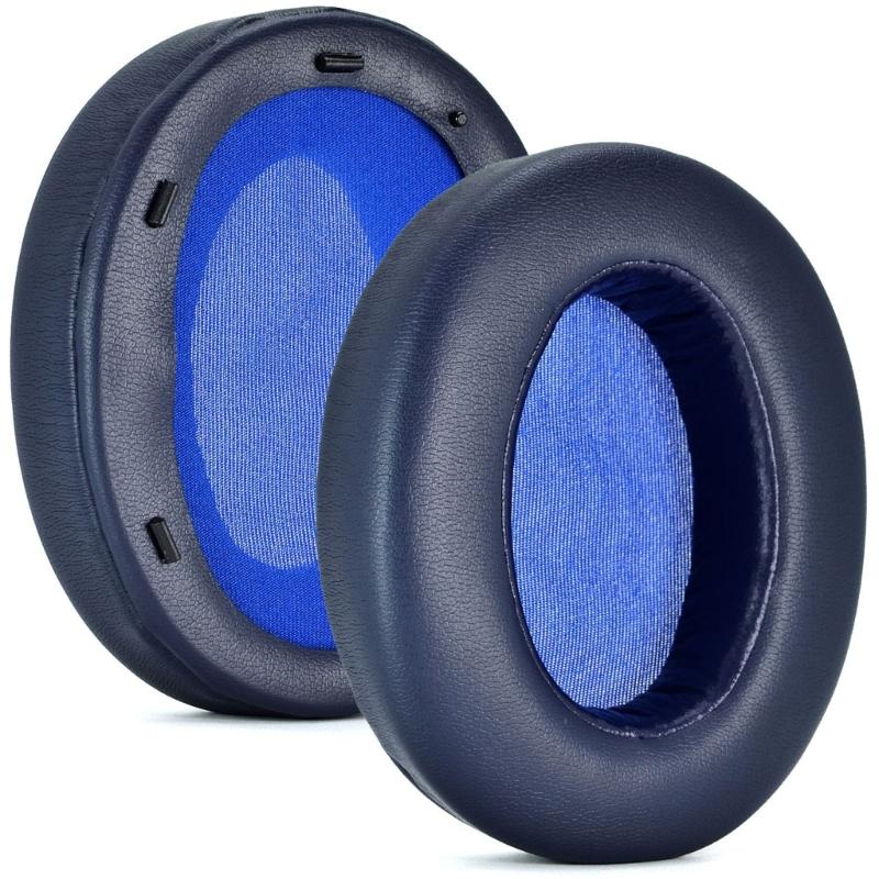 Soft Leather Earpads Ear Pads for WH-XB910N XB910N Earphone Memory Foam Earcups Easily Replaced Ear Cushions Replacement
