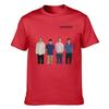 Weezer 1994 Album Nadruk Zespołu Koszulka Męska Letnia Hip-hop Ulica Codzienny Luźny T-shirt Oversize Okrągły Dekolt Krótki Rękaw Top