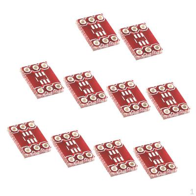 10 kusů 6pinový SOT23 TO DIP adaptér PCB Socket Experiment Convertor Board