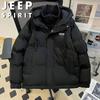 JEEP SPIRIT Men's Layered Hooded Padded Winter Jacket