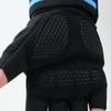 Fitness gloves, sports long wrist guards, anti-cocooning and non-slip half finger