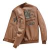 New Men's Leather Jacket, New Versatile Youth Handsome Leather Jacket, Korean Style Slim Motorcycle Jacket, Large Size Leather