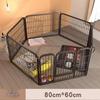 Pet Fence Barrier Cage with Isolation Door for Medium to Large Dogs