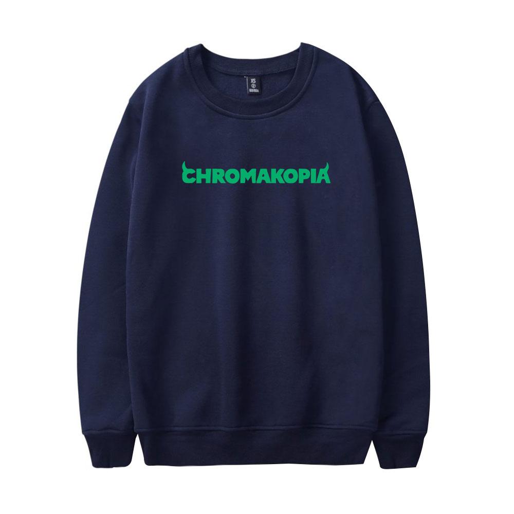 Chromakopia Oversized Hoodie Women Men O-neck Long Sleeve Crewneck Sweatshirt Casual Tracksuit Clothes