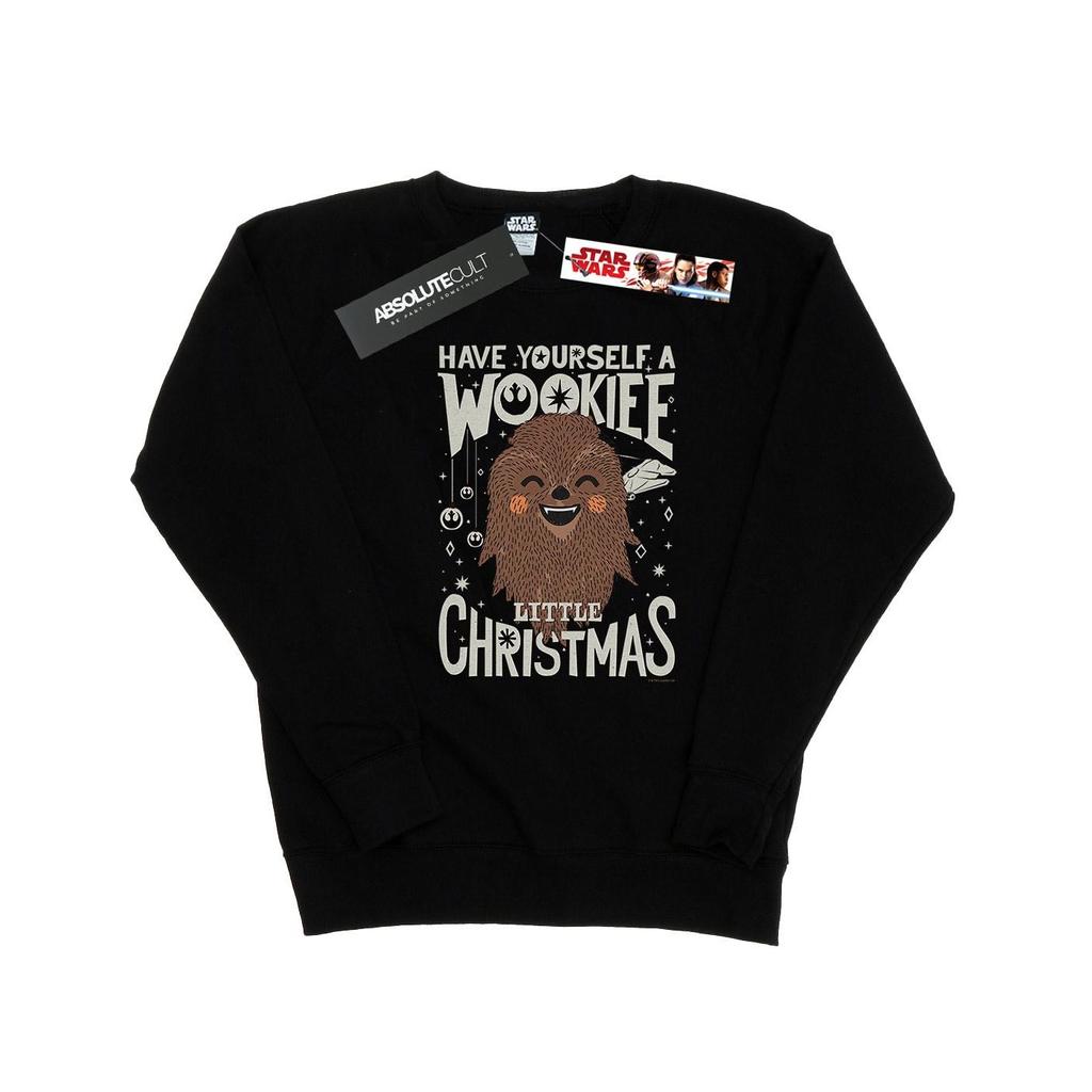 STAR WARS Womens/Ladies Wookiee Little Christmas Sweatshirt