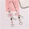 Kawaii Cute Y2K Phone Strap Charm Bow Heart Star Keychain Pendant Key Chain Bag Phone Chain Accessory For key All Phone Case