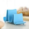 Spoon Rests Pot Lid Rack Spoon Holder Shelf Cooking Dish Pan Cover Stand Organizer Pot Lid Pan Shelf Kitchen Accessories