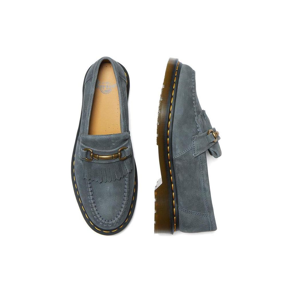 Dr. Martens Leather Fashion Casual Comfortable Loafers Unisex Loafers Denim 31588764