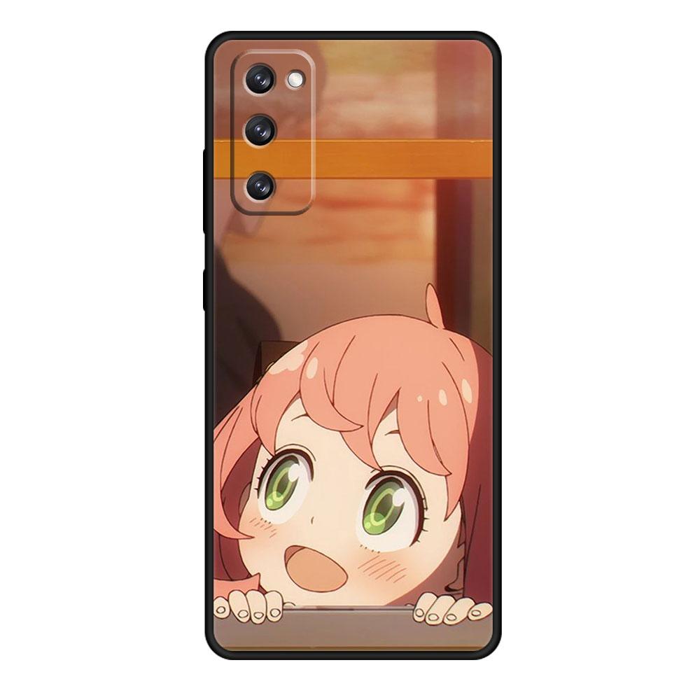 

Чехол для телефона Spy×Family Twilight Yor Anya Smile для Samsung Galaxy S21 Plus Note 20 10 S9 S7 Edge S10 Lite S22 Ultra 5G S8 S10e Samsung Note 10 Plus