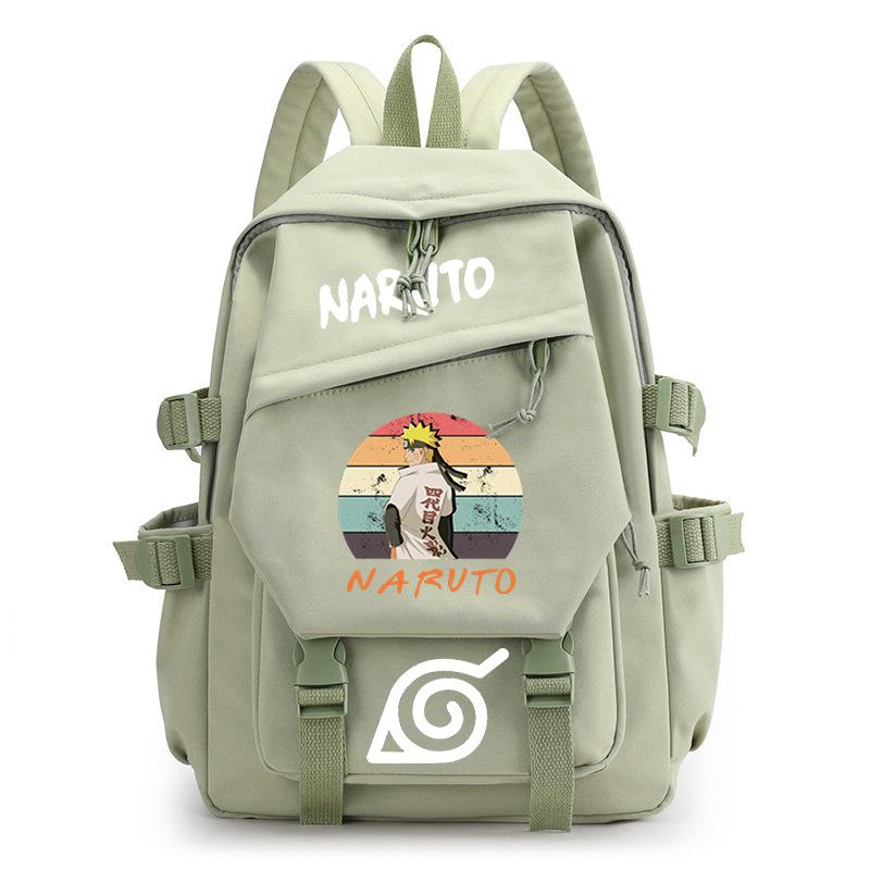 Animation peripheral junior high school backpack cross-border new large-capacity backpack computer bag