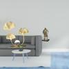 Leaves Knight Statue Bookshelf Sculpture Birthday Housewarming Gift Bedroom Holiday Decorative
