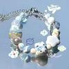 Cute Cat Beaded Elastic Rope Bracelet For Women Cute Personality Fashionable Niche Elegant Exquisite And Jewelry