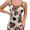 Exclusive European & American Style Printed Camisole Nightgown Dress - Popular Home Wear.
