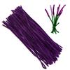 Fenrry 100PCS Pipe Cleaners Chenille Stem Solid Color Pipe Cleaners Set for Pipe Cleaners DIY Arts Crafts Decorations