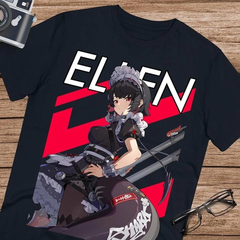 Zenless Zone Zero Ellen Joe Shirt Fan Ellen Waifu Unisex Ultra Cotton Tee S
