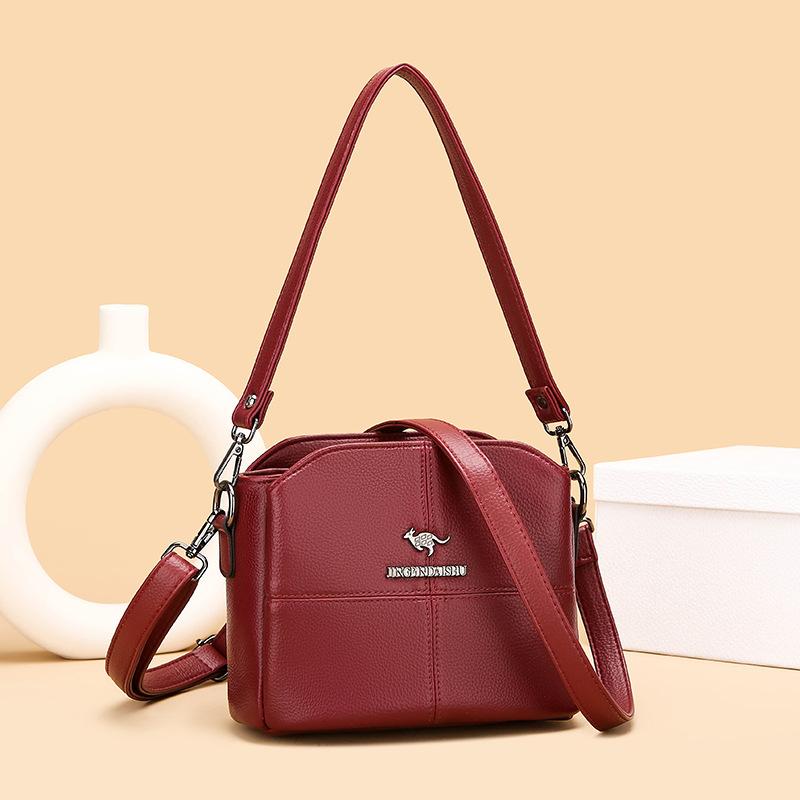 Large-capacity Small Square Bag, Women's Single-shoulder Bag, High-end, Fashionable and Elegant Crossbody Bag, Mom and Girl Bag
