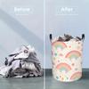 Rainbow Cloud Macaron Laundry & Toy Storage Basket