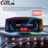 P4 OBD GPS Car Head Up Display Multi-function Smart HUD 6.2 Inch LCD Screen Car System Speed Turbine Accelerometer Slope Meter